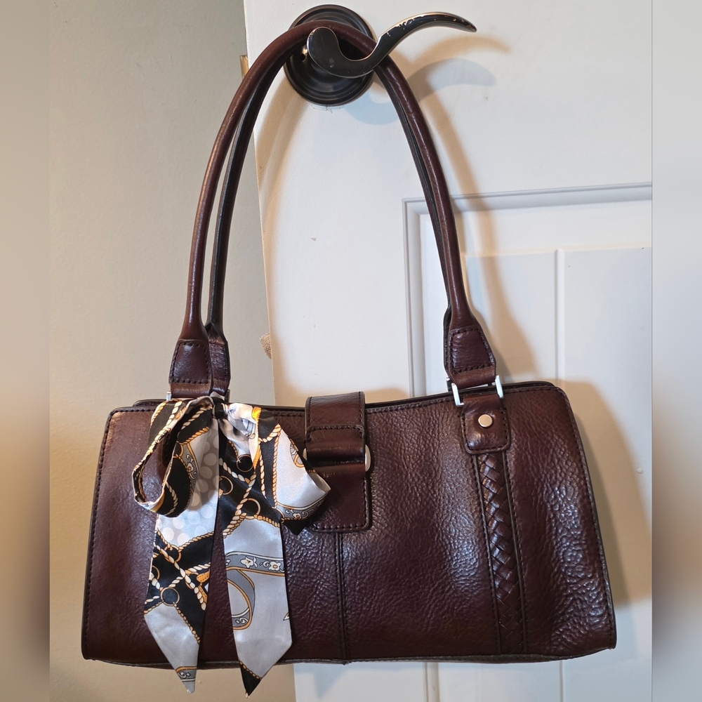 WILSONS LEATHER Leather Satchel/Shoulder Bag Excellent Used Condition - Picture 2 of 16